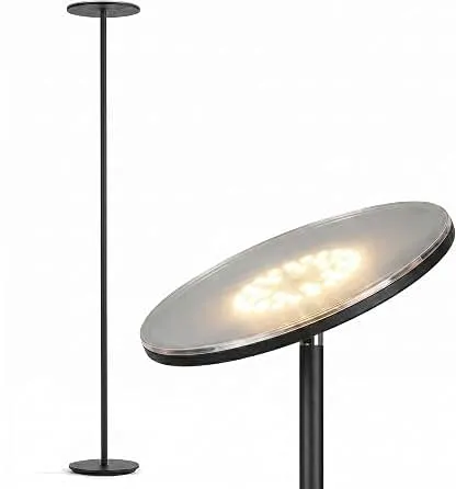Brightech Sky LED Floor lamp, Torchiere Super Bright Floor…