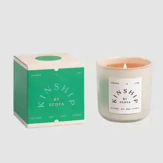 Kinship by Ecoya Juniper & Lime Candle 375g