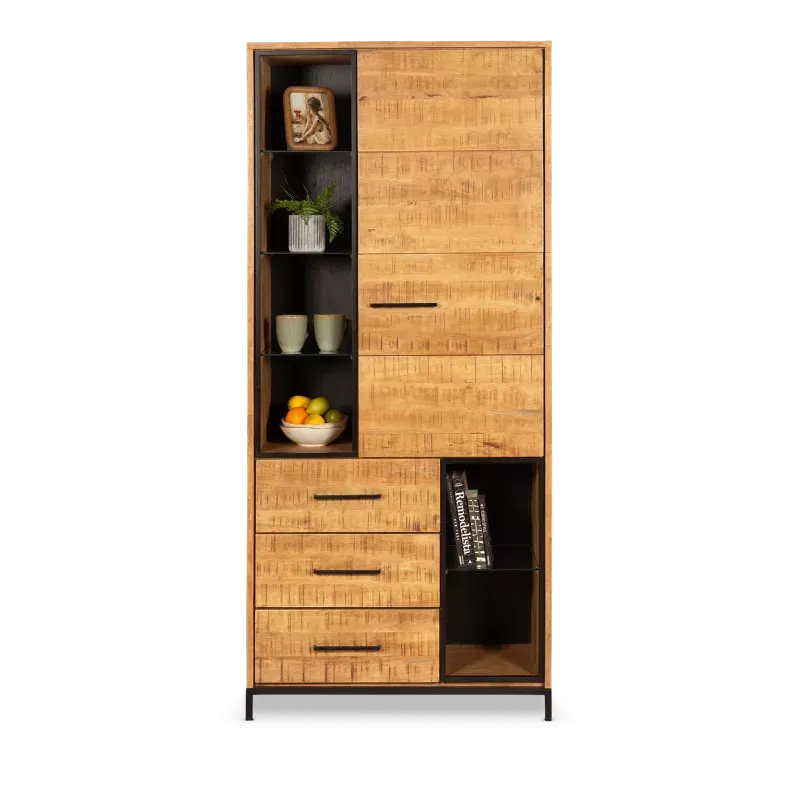 Opbergkast (vakken) Panama - Warm Brown