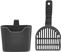 Amazon Basics Durable Cat Litter Scoop with…