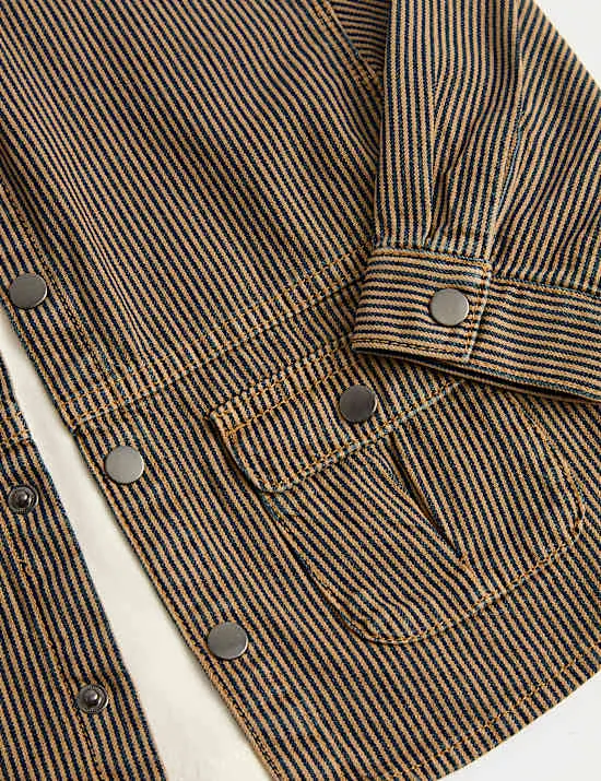 3 Piece Cotton Rich Striped Outfit (0-5 Yrs)