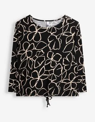 Maglia - Con nodi - Nero