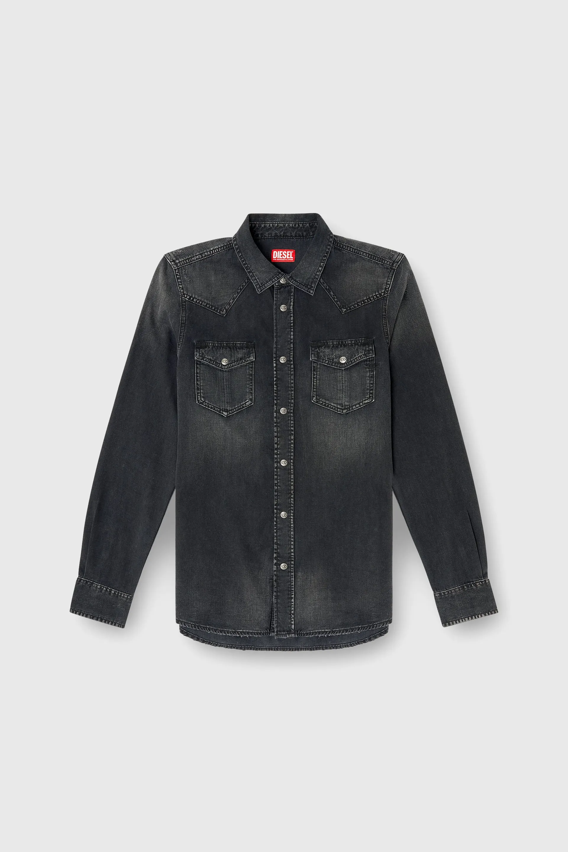 Denim overshirt
