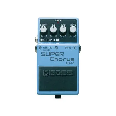 BOSS CH1 SUPER CHORUS - GUITAR EFFECT PEDAL