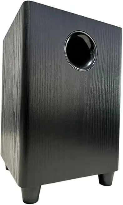 6.5 Inch Passive Subwoofer, 100W Power Heavy Bass Powerful Sound Synthetic Fiber Wood Material, Passive Speaker for Home Theater Party Plug and Play