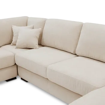 Hoeksalon GRANADA Longchair Rechts Beige B365