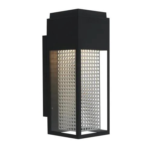 Artika® Meteor Black LED Outdoor Wall Light