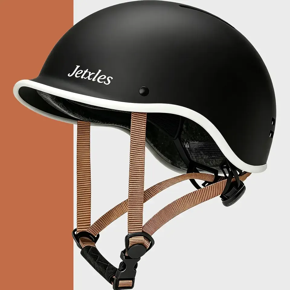 Ebike Helmets for Adults, Bicycle Commuter Gear, Bike Helmet for Adult Men with Adjustable Dial, Retro Visor for Women, Electric Scooter, Skateboard and Daily City Riding