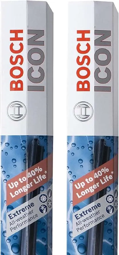 BOSCH 26A16A ICON Beam Wiper Blades - Set of 2 Blades (26A & 16A) | Driver and Passenger Side; Extreme All-Weather Performance and Up to 40% Longer Life BOSCH 26A16A ICON Beam Wiper Blades - Set of 2 Blade…