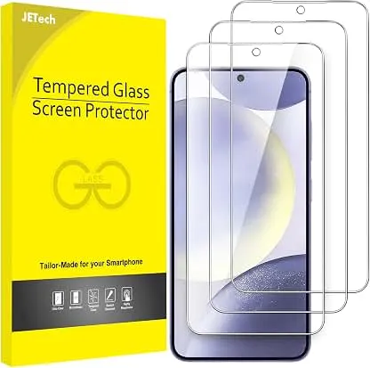 JETech Screen Protector for Samsung Galaxy S24 Plus, 3…