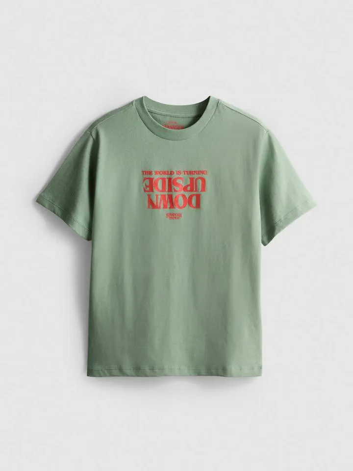 7–15 ans | T-shirt Stranger Things Upside Down