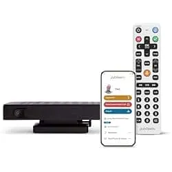 JubileeTV Remote Care System for Seniors — Stay Connected Through Their TV | Control TV Remotely from Your Phone | Video Calls, Reminders & Monitoring | Simple Setup + Voice Remote