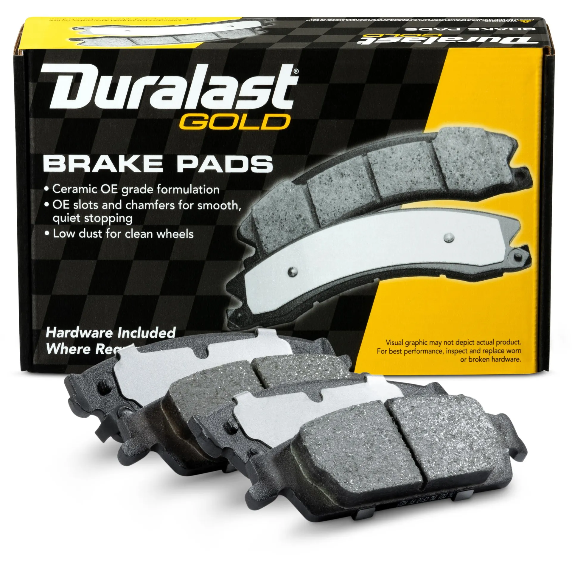 Duralast Gold Ceramic Brake Pads DG1707