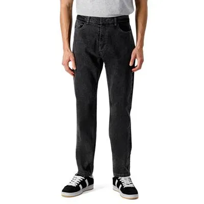 Jeans Hummo Hombre Recto Diseño Deslavado