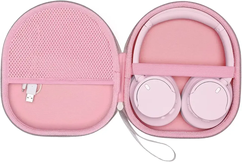 XANAD Case Compatible with Sony WH-CH720N WH-CH520 Noise Canceling Headphone - Pink