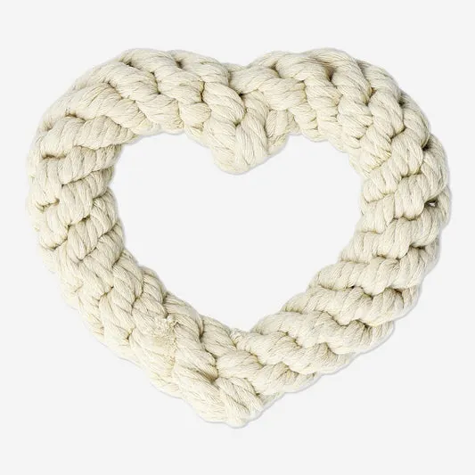 Pet toy - Rope heart