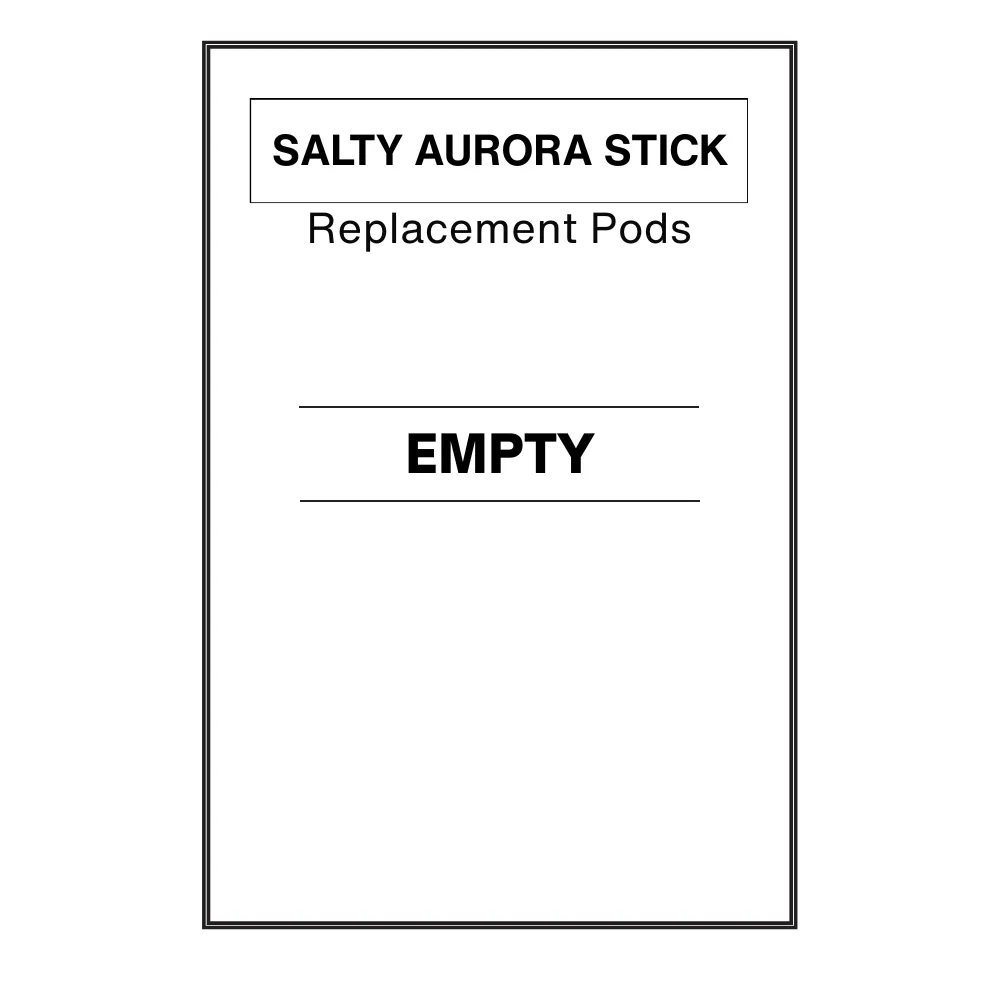 Salty AURORA STICK Refill Empty Replacement Pod 1pc