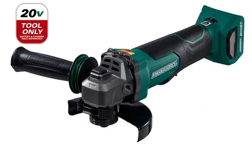 Masterforce BOOST® 20-Volt Brushless Cordless 4-1/2"/5" Paddle Switch Angle Grinder - Tool Only