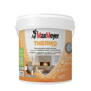 Pittura termoisolante Thermo Active Aerogel MAXMEYER 10 L Bianco
