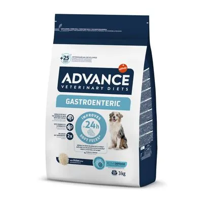 Croquettes Advance Veterinary Diets 2 x 1,5 à 3 kg : 30 % de remise sur le 2ème sac ! Gastroenteric (2 x 3 kg)
