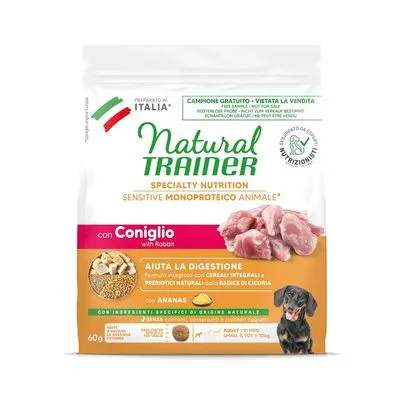 Natural Trainer Sensitive adult small et jouet avec lapin