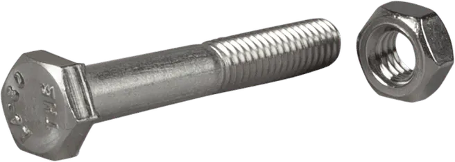 SEKSKANTBOLT M/MUT M6X40 A4