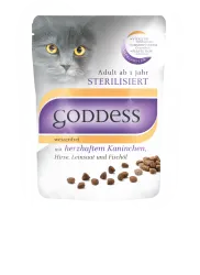 GODDESS STERILISIERT mit Kaninchen für Katzen 1,4 kg