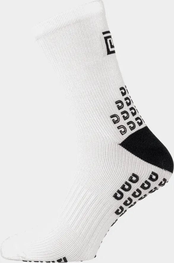 Performance Anti Slip Football Sock, fotballsokker, unisex - Hvit