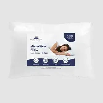 Cuddledown 500gsm Microfibre Pillow