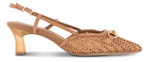 Tamaris Slingback-Pumps Brun 1-29634-44