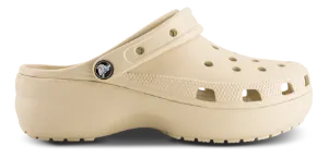 Crocs Classic Platform Clog Beige 206750