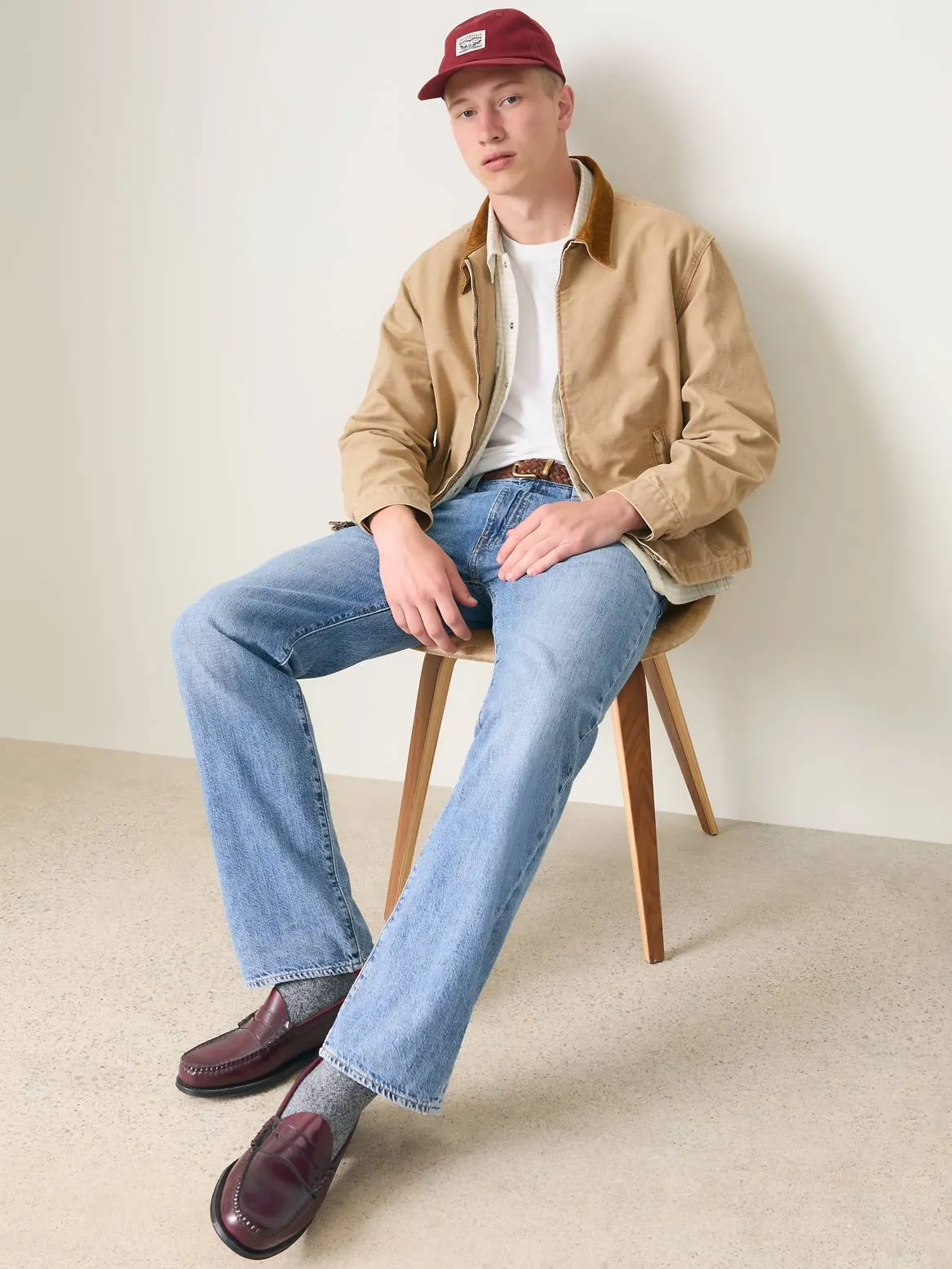 555™ Relaxed Straight Lightweight Linen+ Denim Jeans