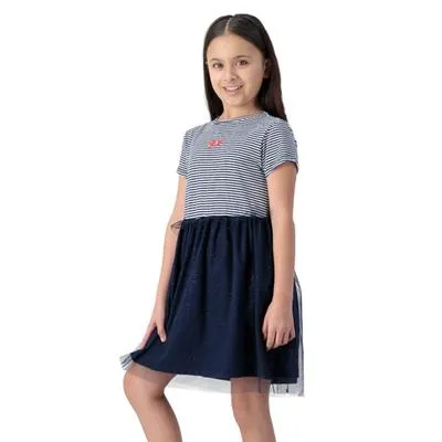 Vestido Fantastic Niña De Tul Con Playera Lisa