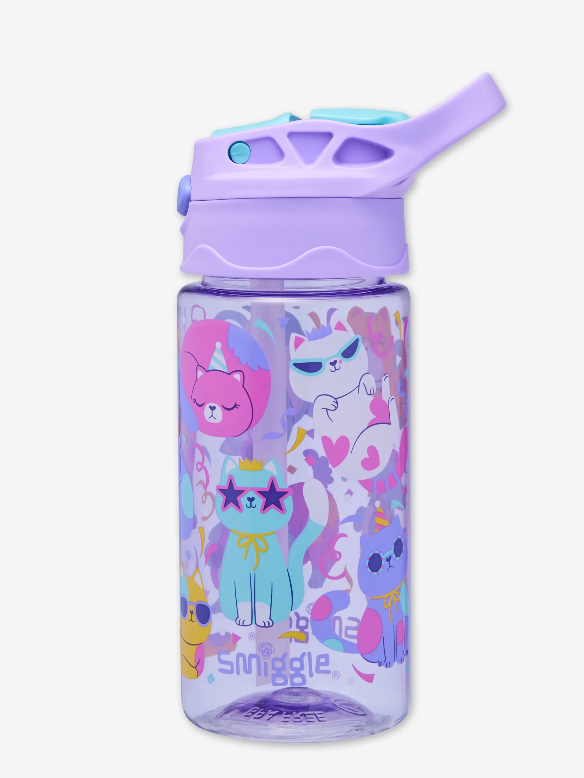 Playtime Junior Flip Plastic Drink Bottle 430Ml