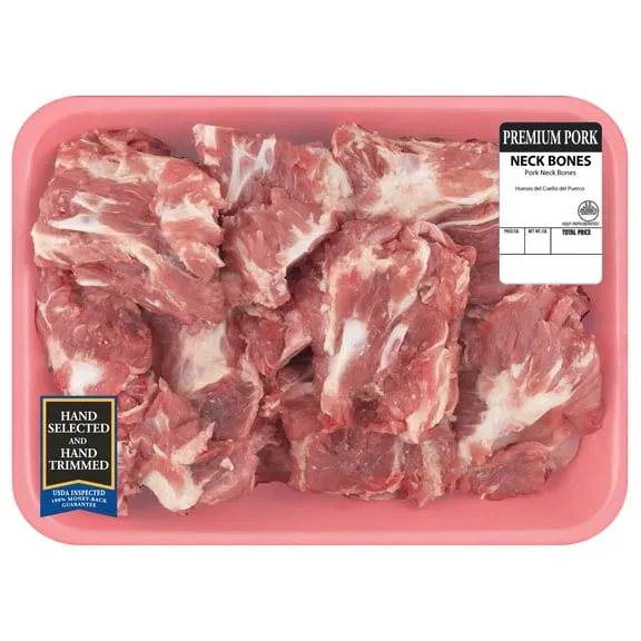 Pork Neckbones Bone-In, 3.0 - 4.7 lb Tray $10.11 $3.26/lb