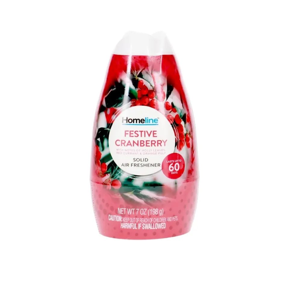Homeline Solid Cone Air Freshener - Festive Cranberry, 7 oz.