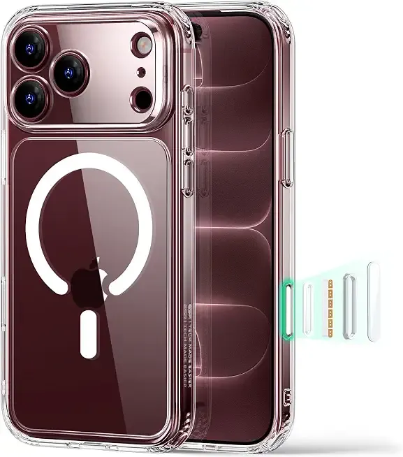 ESR Classic Hybrid for iPhone 18 Pro/17 Pro Case, Clear