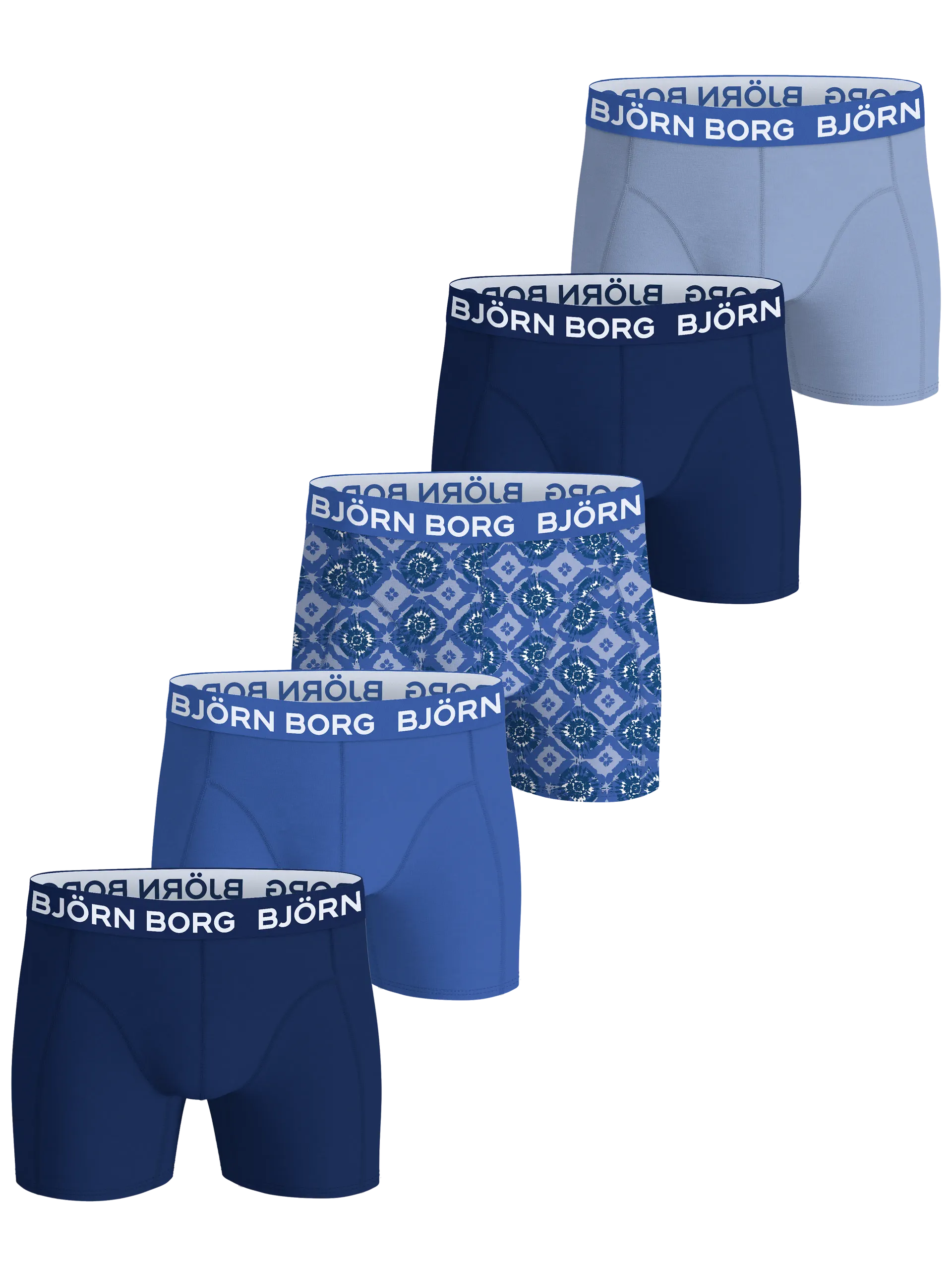 COTTON STRETCH BOXER 5p