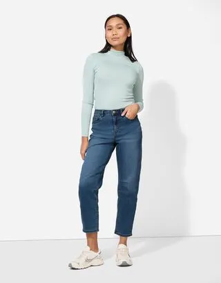 Jeans - Vestibilità a palloncino - blu