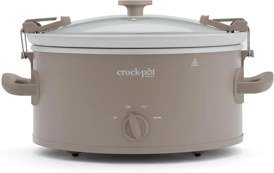 Crock-Pot® Design Series 6-Quart Manual Slow Cooker, Alpaca Brown