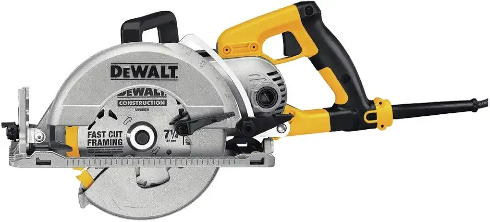 DEWALT 7-1/4-Inch Circular Saw, 15-Amp, Worm Drive, Corded (DWS535B)
