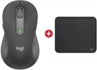 Signature M650 L Kabellose Maus + Dein Geschenk: Logitech Studio Mauspad