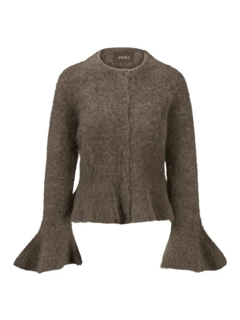 Maren Chunky Cardigan - Brun