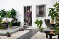 Alu-Türrollo Bausatz 125x220 cm in Weiß