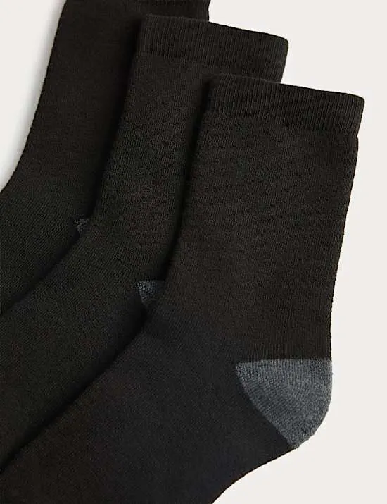 3er-Pack knöchelhohe Heatgen™ Thermosocken (25,5–32,5)