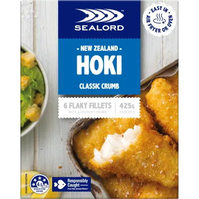 Sealord Hoki Family Pack/Gluten Free 4s/6s