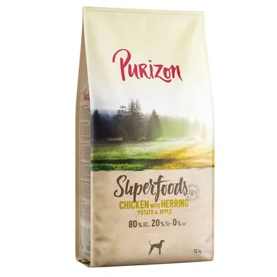 Purizon Superfoods poulet avec hareng, pommes de terre et pommes