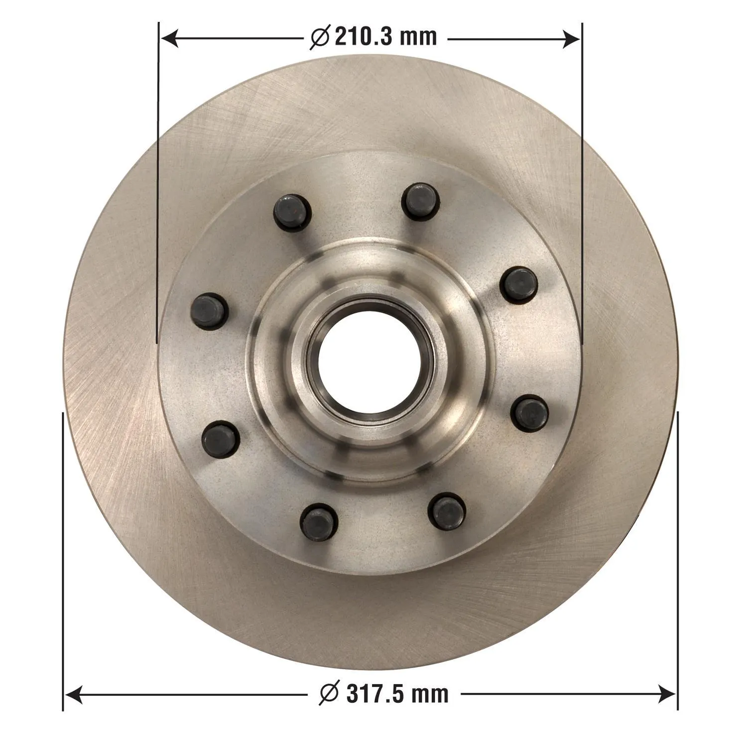 Duralast Disc Brake Rotor and Hub Assembly 55020