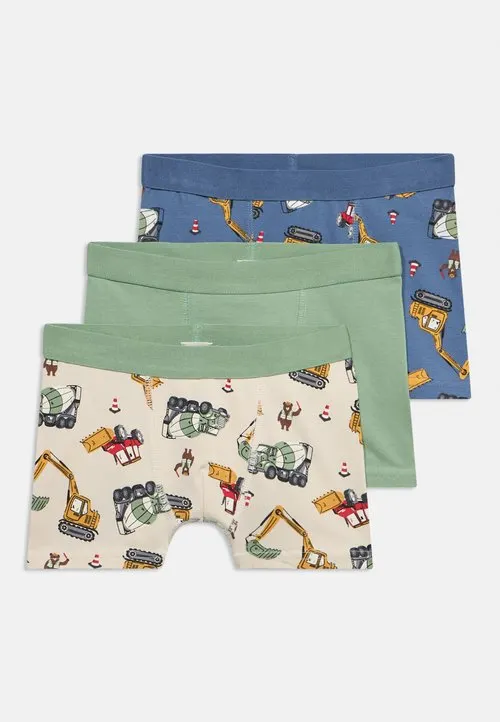 WORKING VEHICLES 3 PACK - Boksershorts - green/blue/multi-coloured