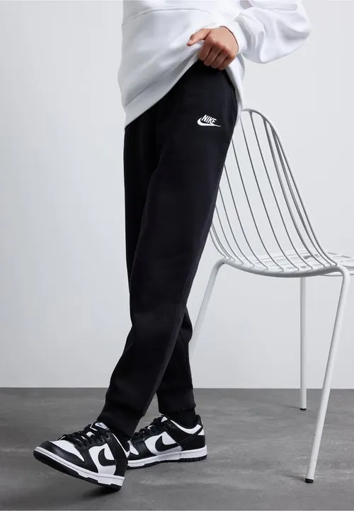 CLUB UNISEX - Joggebukse - black/white